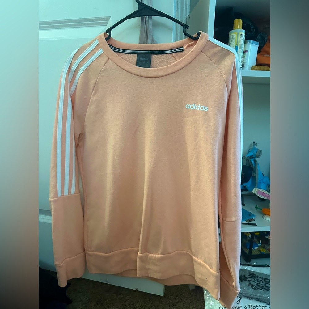 Adidas pink sweater
